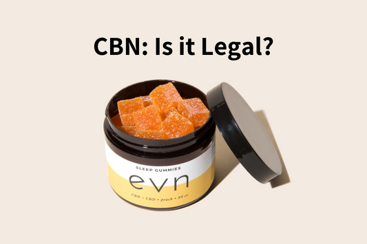 cbn gummies with text above it that reads is it legal
