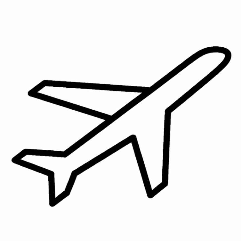 a plane icon