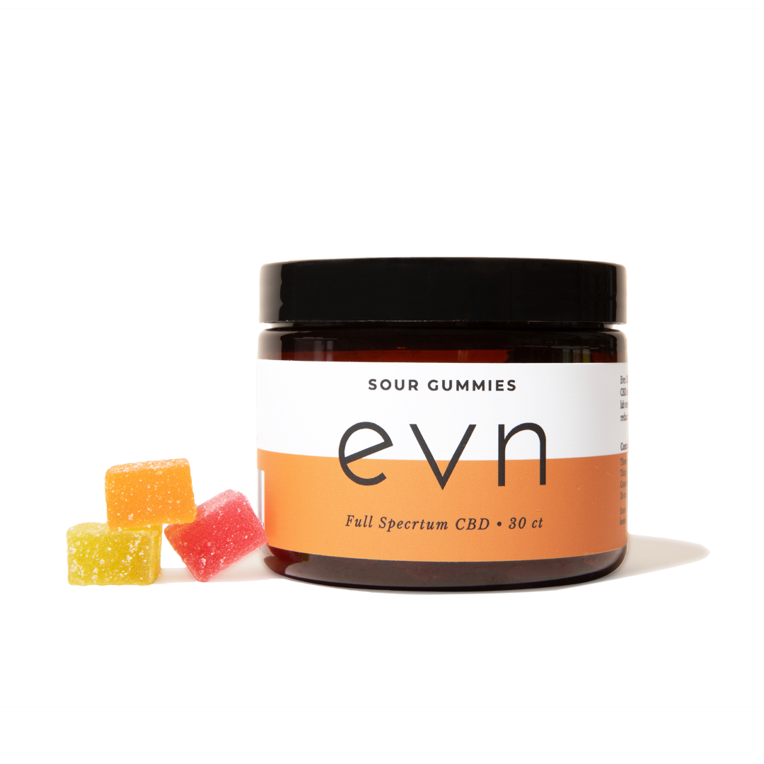 evn sour cbd gummy cubes