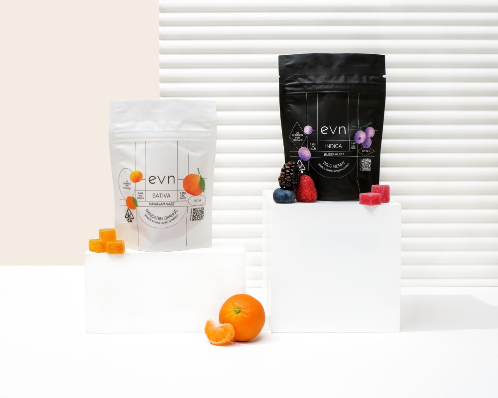 orange and berry gummies