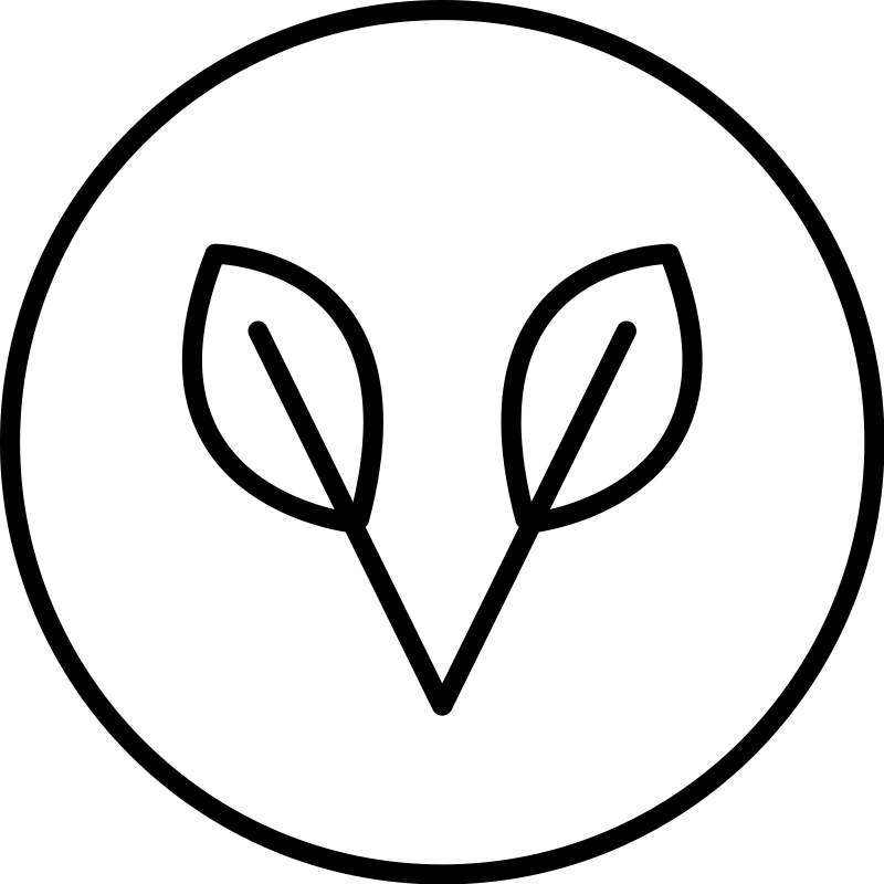 a vegan symbol