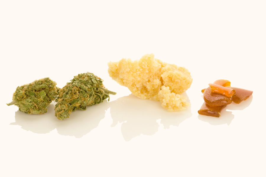 cannabis flower and extracts
