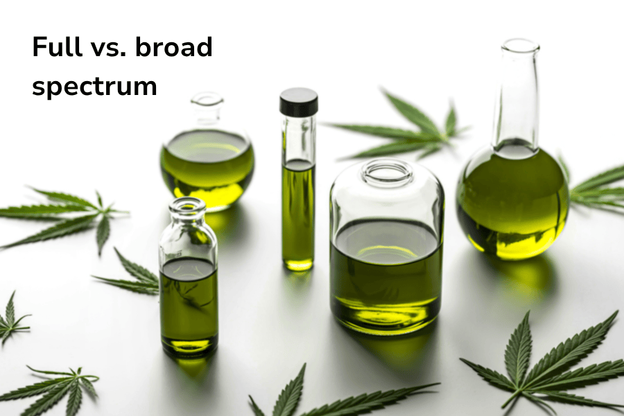 cannabis extracts and leaves