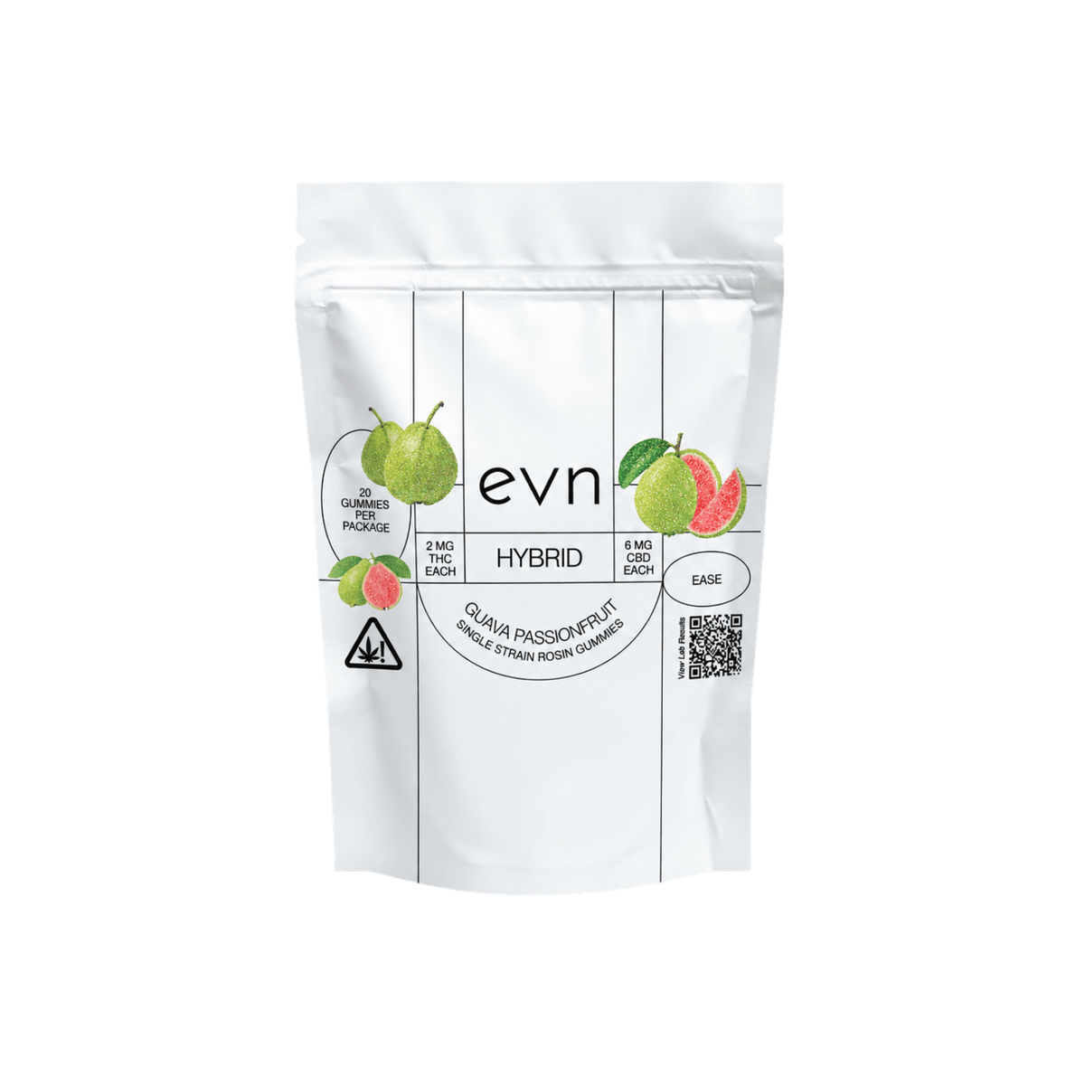 guava passionfruit gummy pouch mockup