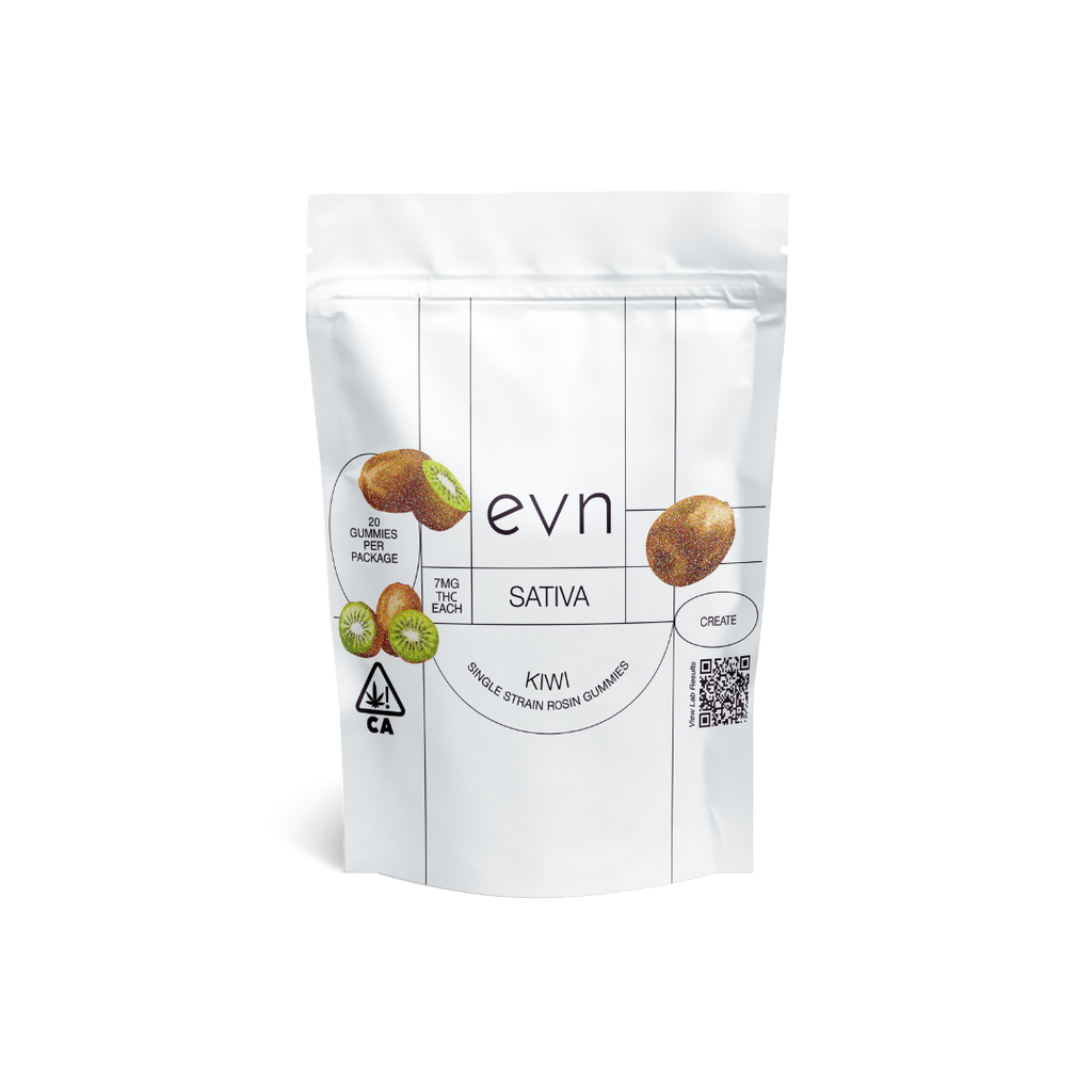 Eybna テルペン CBD CBG 10ml スウィートキウイシャーベット Kiwi Sativa Gummies