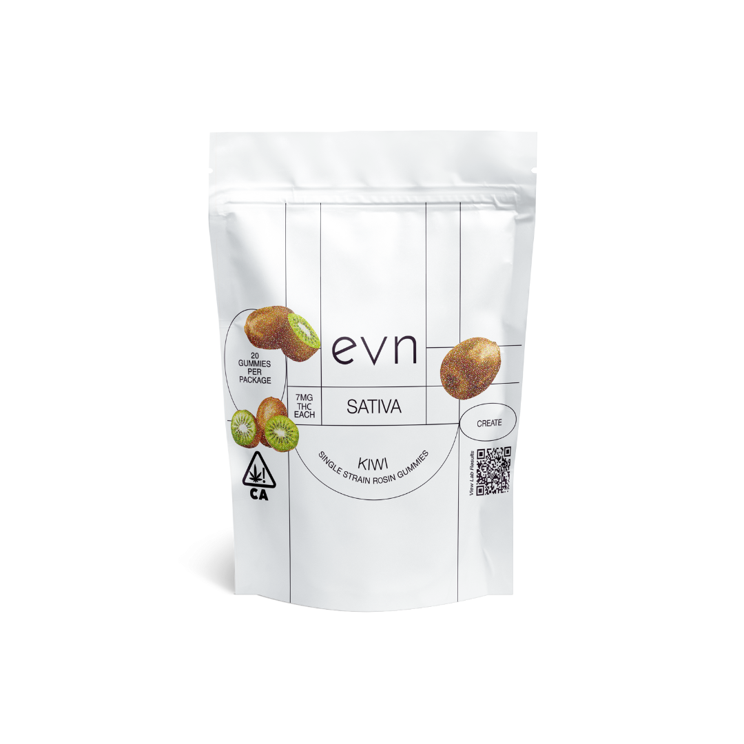 kiwi sativa gummy pouch