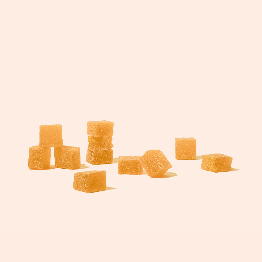 orange cube gummies 