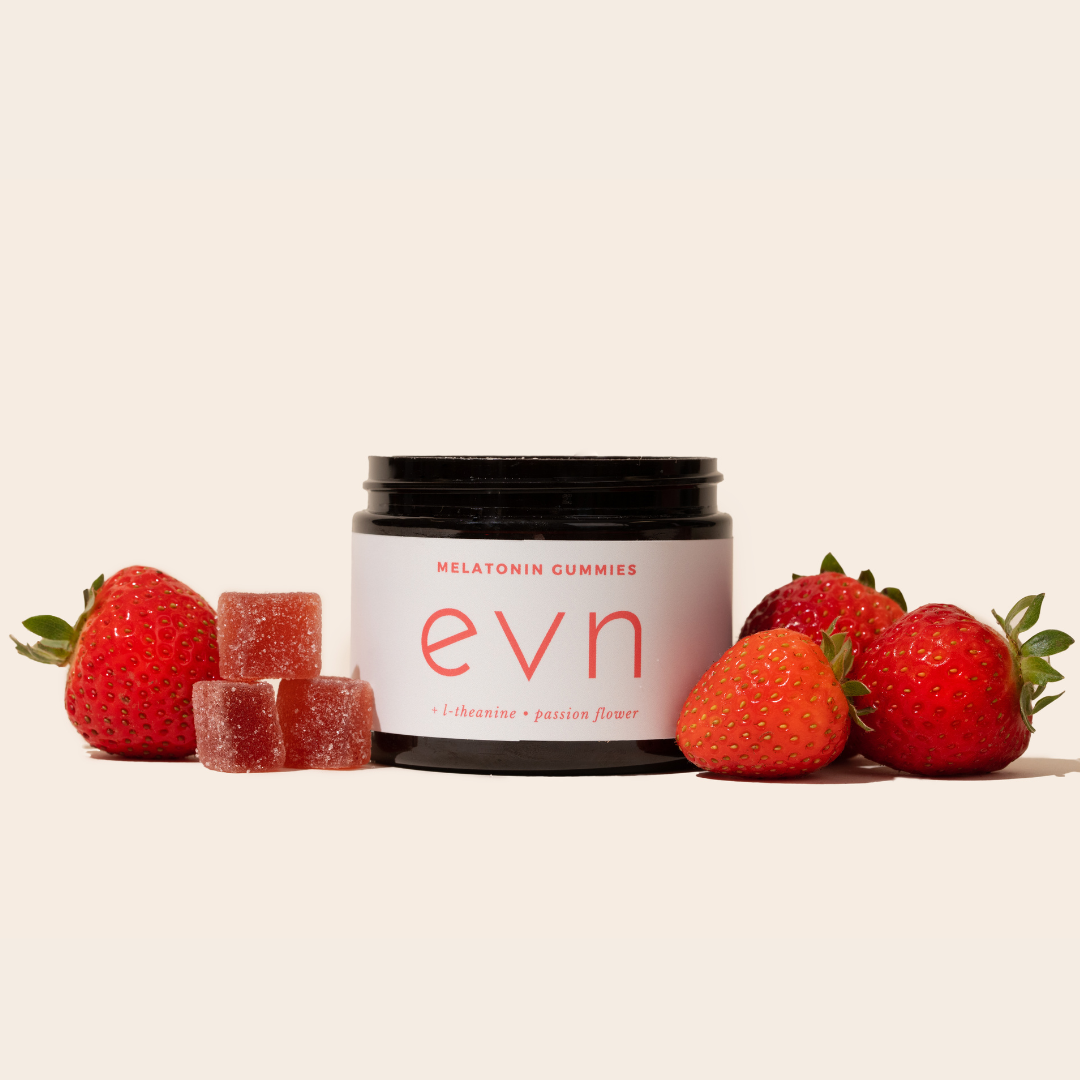 evn melatonin gummies with strawberries